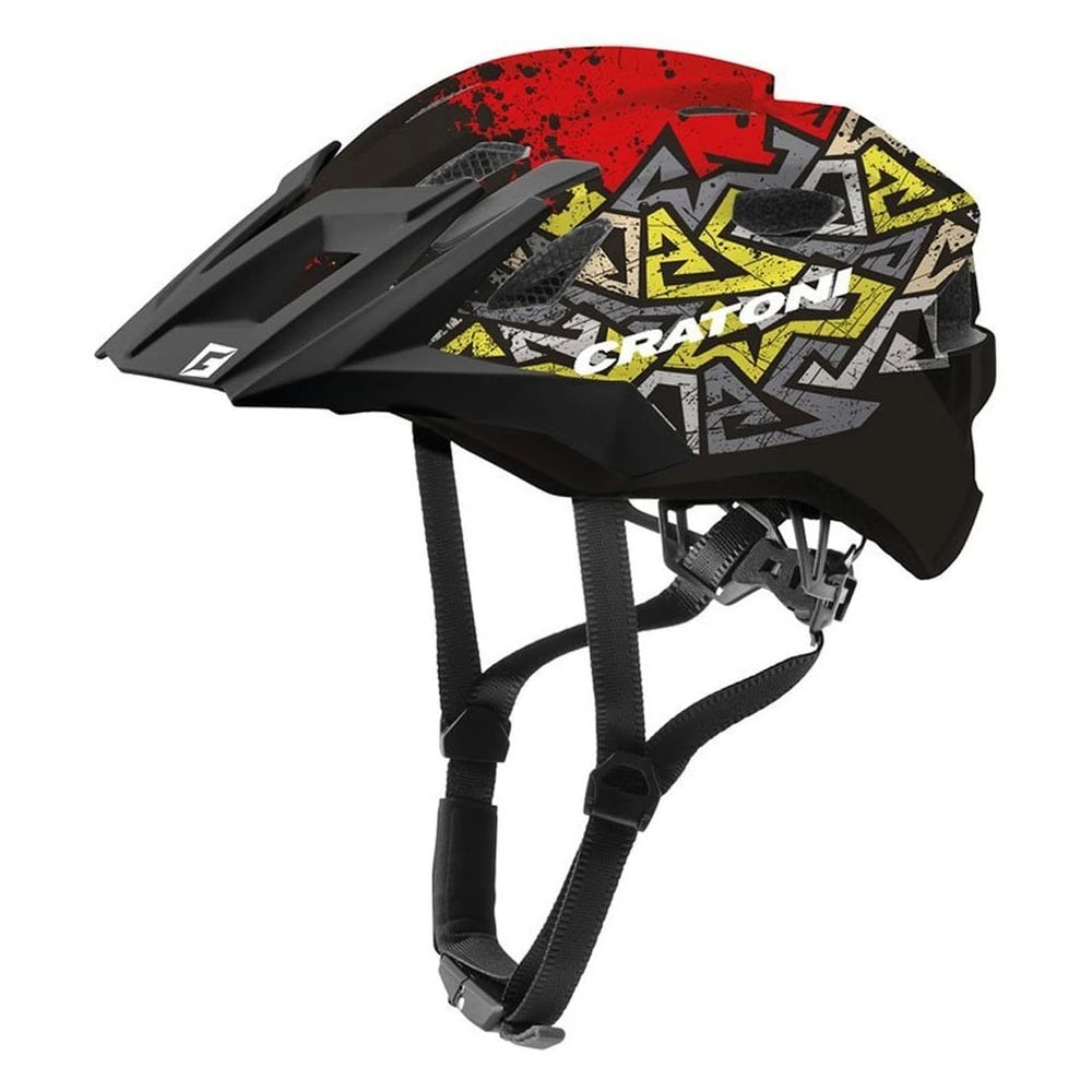 Cratoni Fahrradhelm AllRide Jr., leicht, 13 Belüftungsöffnungen