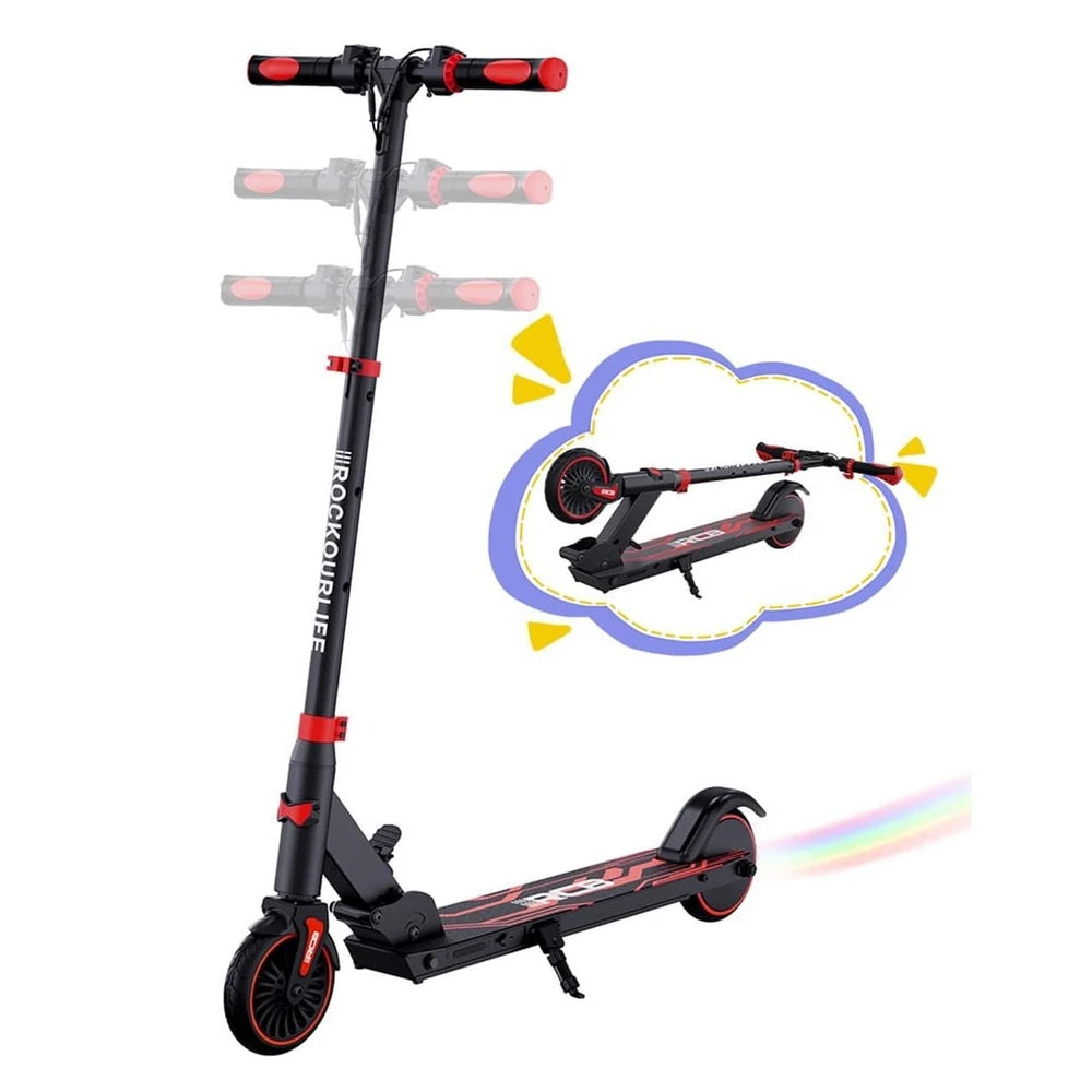 RCB R15 Kinder E-Scooter, 5.5 Zoll, 250W, Rot