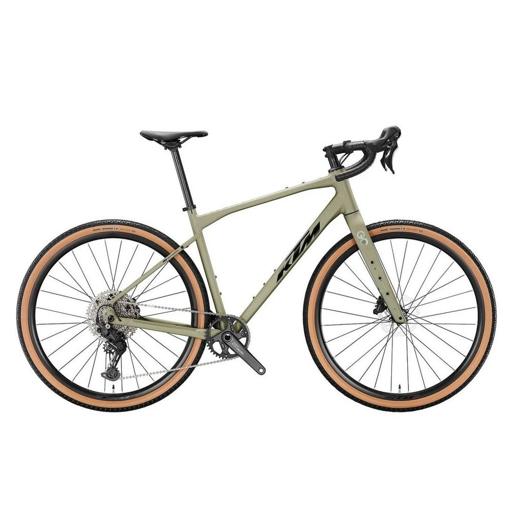 KTM Gravelbike GRAVELATOR 25 hellgrün 2026, 11 Gang Shimano CUES U6000-11