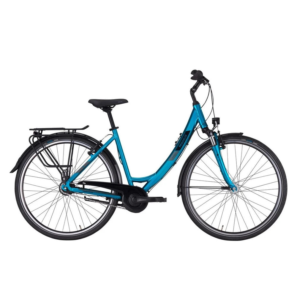 Pegasus Cityrad Solero SL 7 Damen, blau, 7 Gang SHIMANO Nexus, Nabenschaltung
