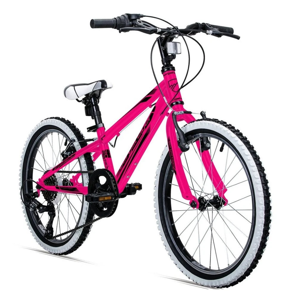 Bergsteiger Kinderfahrrad Kansas 20/24 Zoll, 6 Gang Shimano, V-Brakes