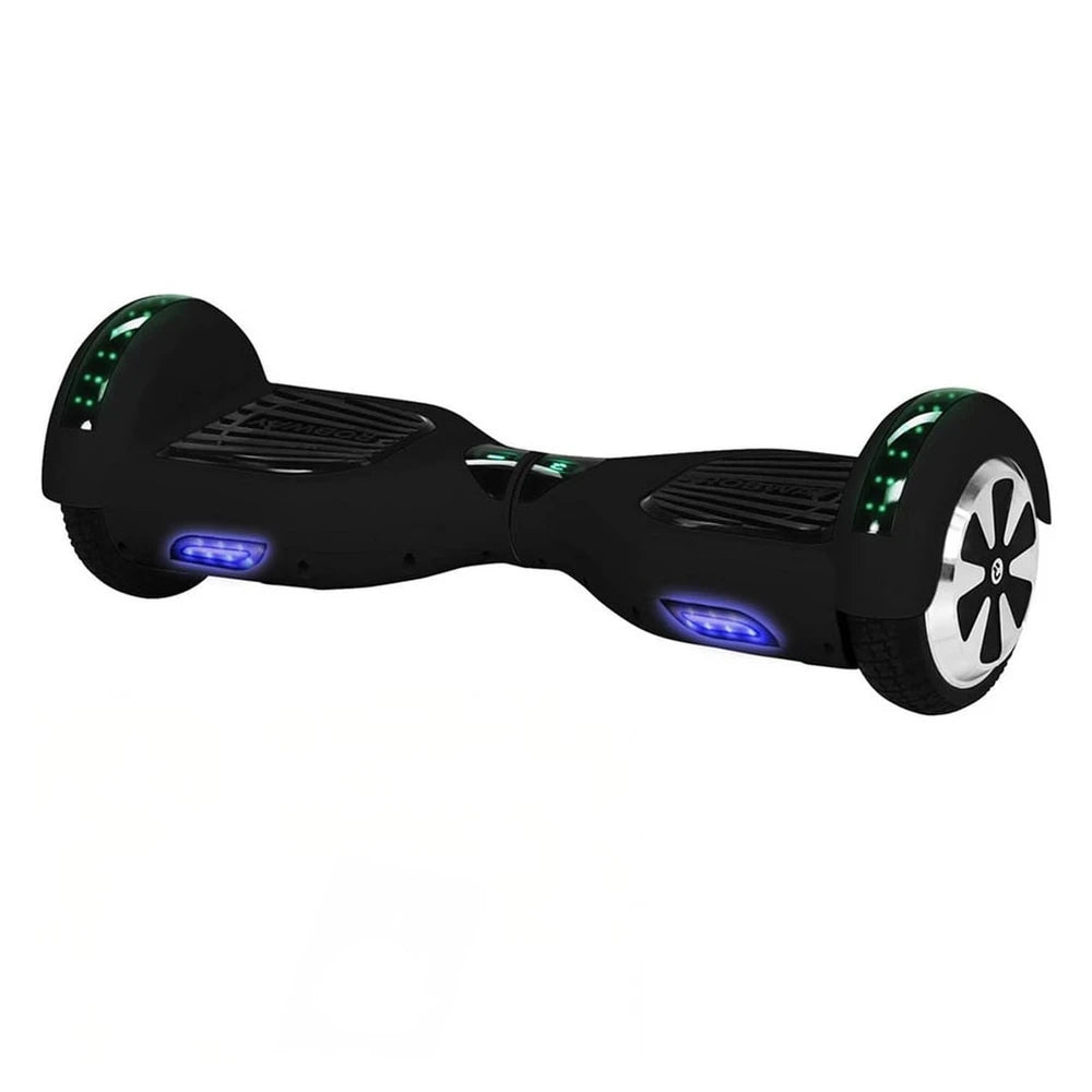 ROBWAY W1 Balance Board, 6.5 Zoll, Schwarz Matt, 700 Watt, 15 km/h