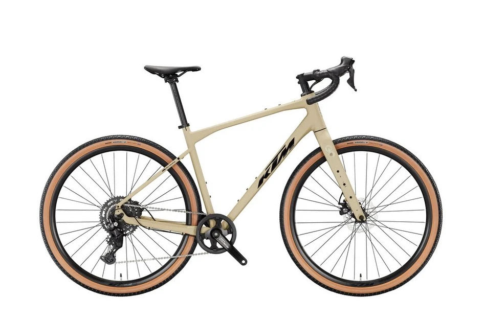 KTM Gravelator 30 Gravelbike Beige Matt, Shimano CUES 1x9