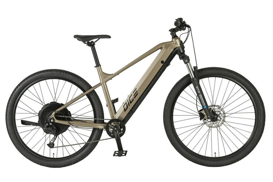 Prophete E-Bike Mountainbike Dice 2.8, 8 Gang Shimano, Heckmotor, 480 Wh
