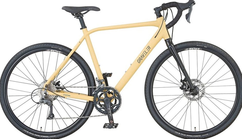 Prophete Gravelbike Graveler, 16 Gang Shimano Claris, 28 Zoll, Herren