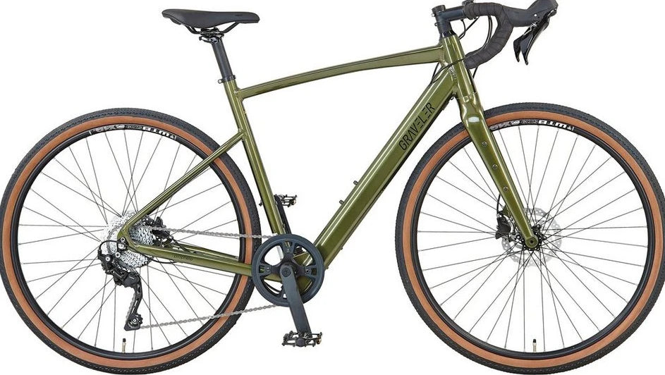 Prophete E-Bike Gravelbike Graveler 1.0, 8 Gang Shimano, Heckmotor, 360 Wh