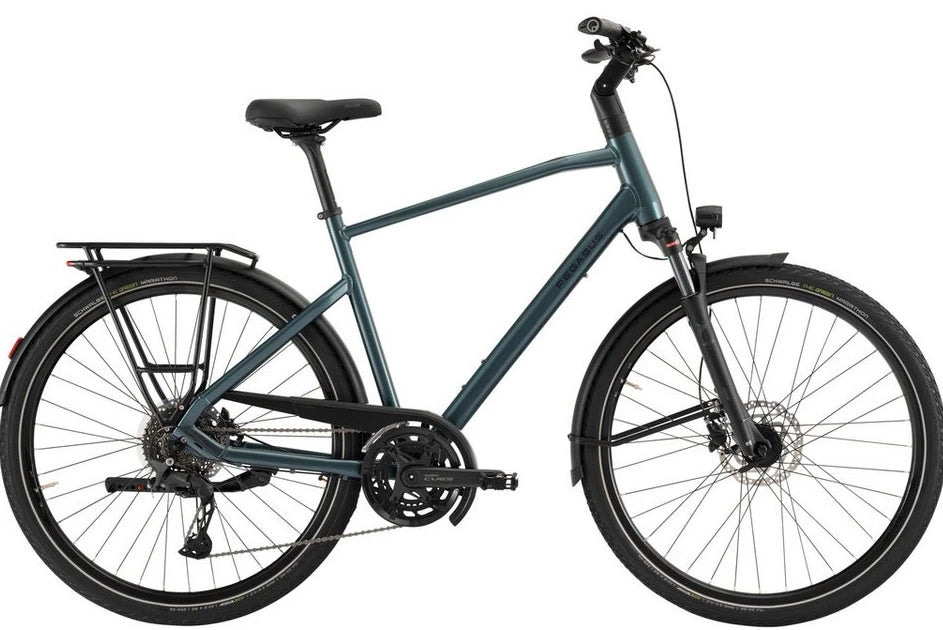 Pegasus Trekkingrad Strong SL 20 Herren, grün, 20 Gang SHIMANO Cues RD-U6020