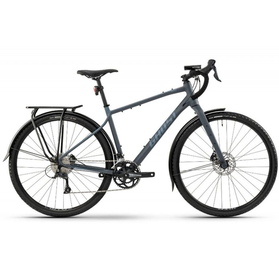Ghost Mountainbike Asket EQ Gravelbike, dunkelgrau/blau, Aluminiumrahmen