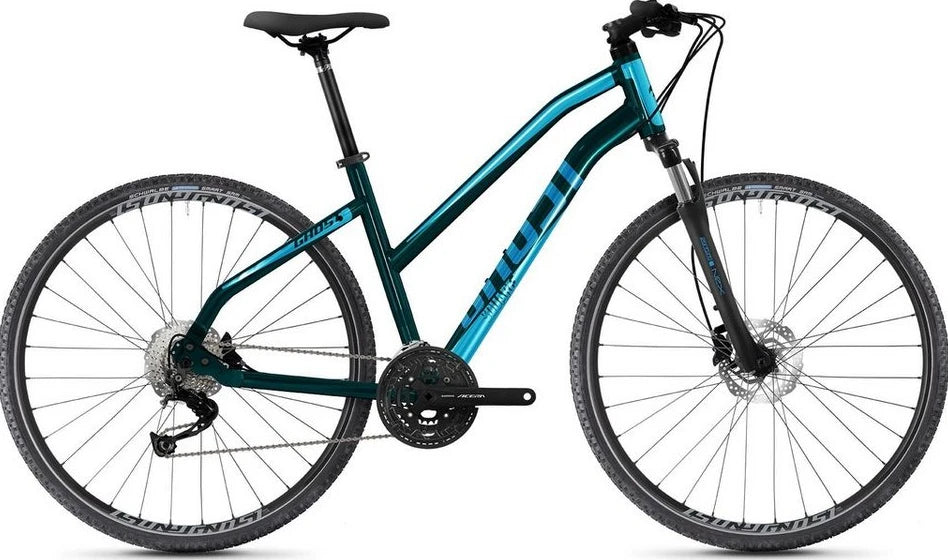 Ghost Fitnessbike Square Cross Base AL W, 27 Gang, Shimano Alivio