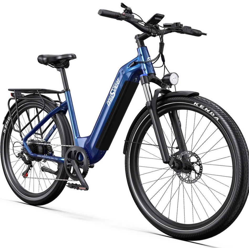 Onesport E-Bike Cityrad, 28 Zoll, 18.2AH, 36V, 655WH, 7 Gang Shimano