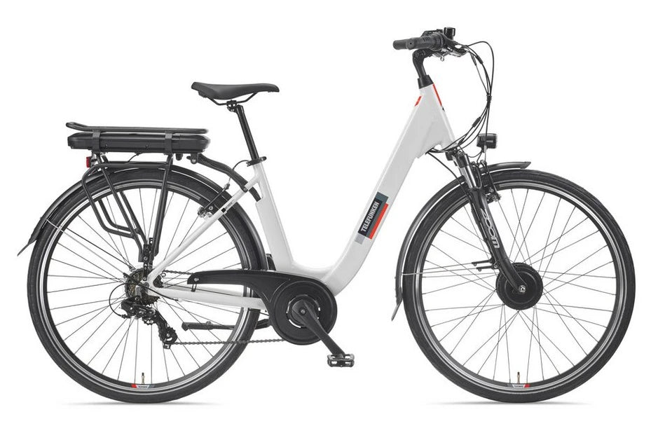 Telefunken E-Bike Cityrad RC826, 7 Gang, 474 Wh, 28 Zoll, Frontmotor