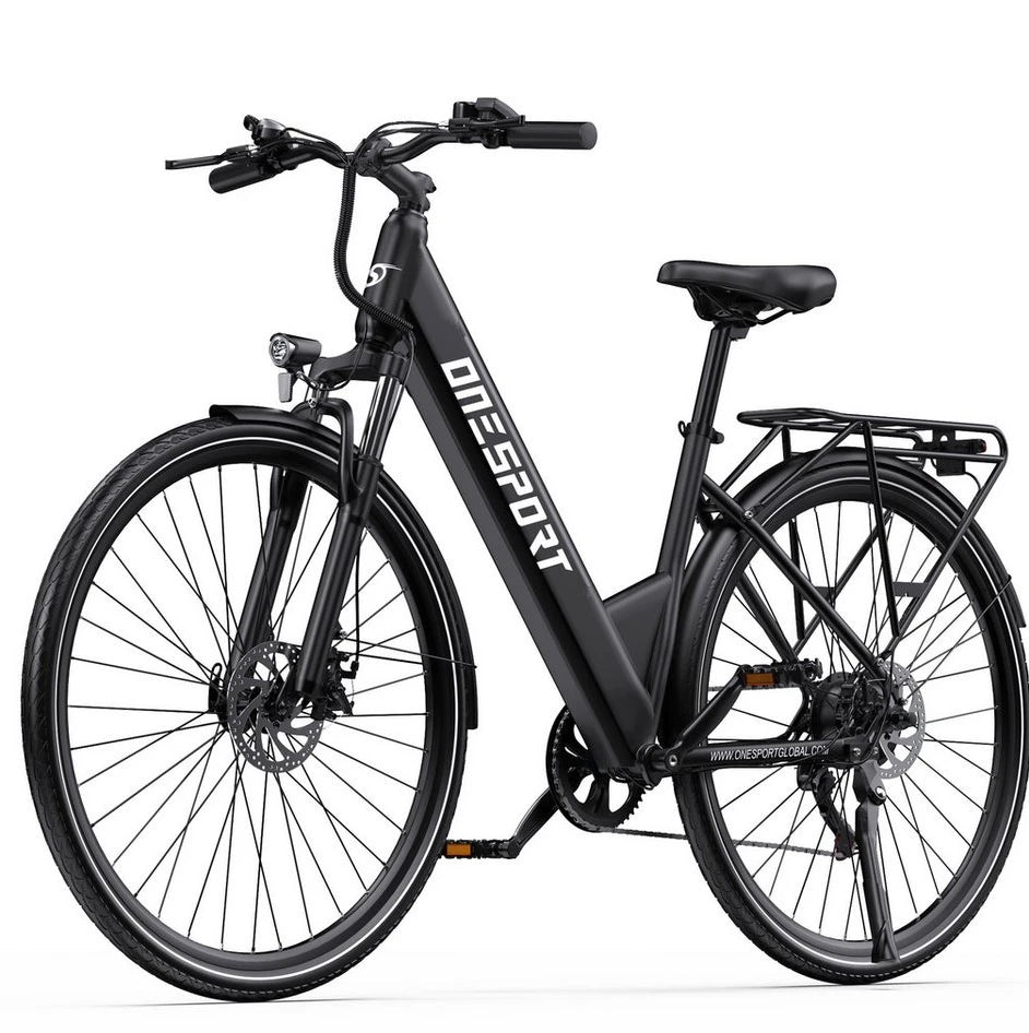 Onesport E-Bike Cityrad OT12, 468Wh, 13AH, 36V, 250W, 28 Zoll, Kettenschaltung