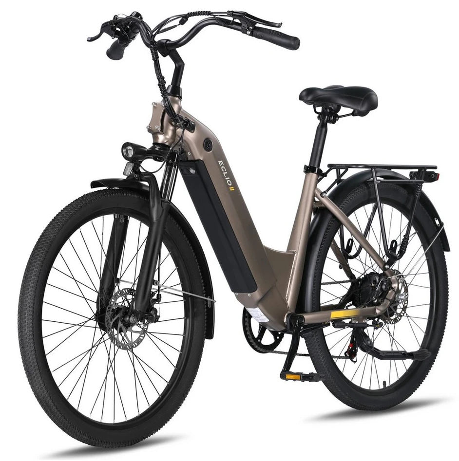 Vankel E-Bike Cityrad 26 Zoll, 18.2AH, 36V, 655WH, Kettenschaltung, Heckmotor