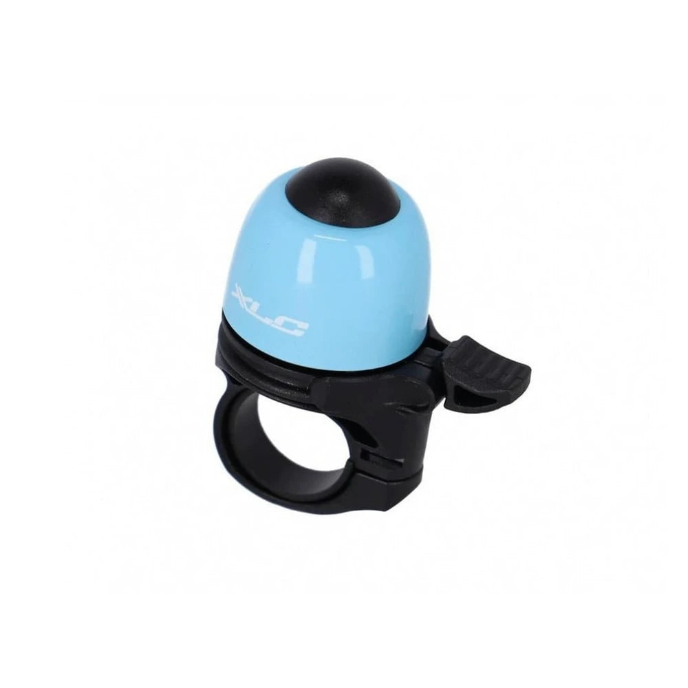 XLC Fahrradklingel DD-M28, sky blue, 22.2/25.4 mm