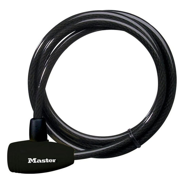 Master Lock Fahrradschloss 8154EURD, 1.80m, 10mm, Diebstahlalarm