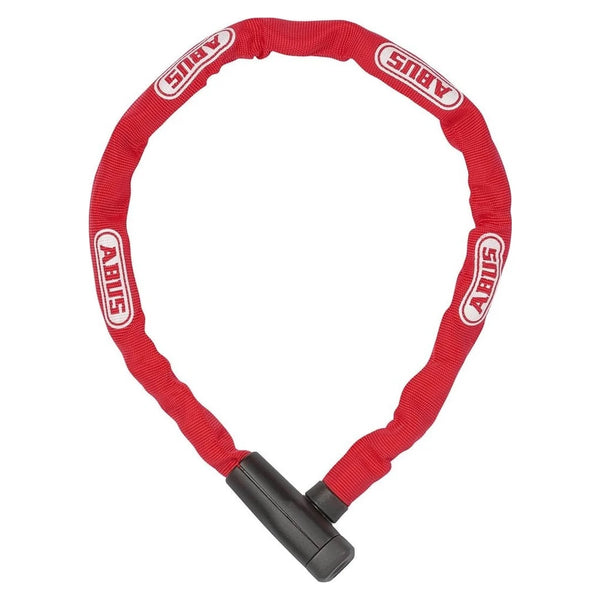 ABUS Kettenschloss 5805K/75, 5mm Vierkantkette, 75cm, rot