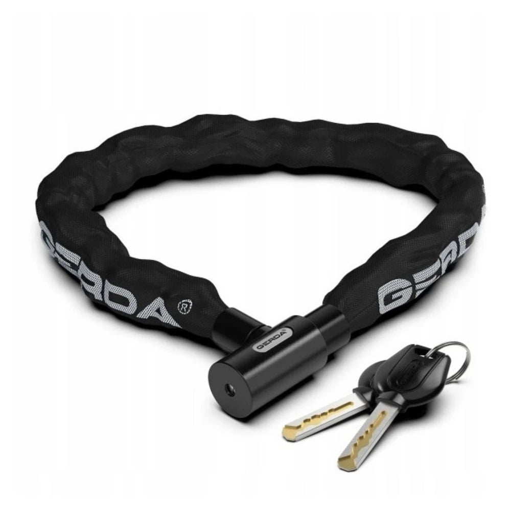 Fahrradschloss GERDA CONTRA 900/6V, 90cm, 6mm Stahlkette, 2 Schlüssel