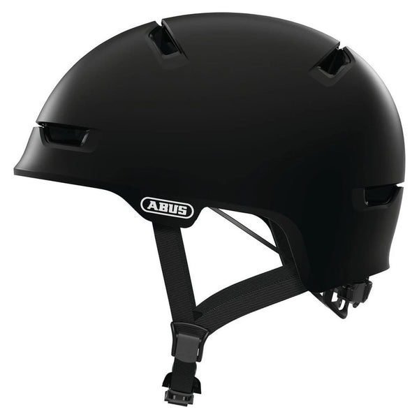 ABUS Fahrradhelm Scraper 3.0 ACE, Größe L, Velvet Black, Reflektoren