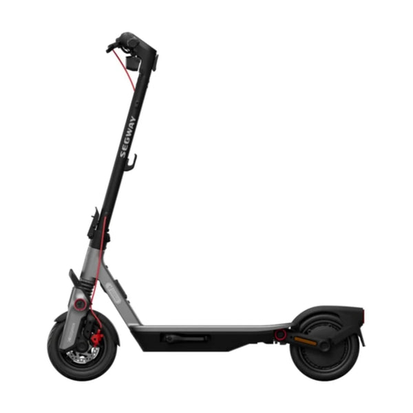 SEGWAY NINEBOT F3 D E-Scooter, 10 Zoll, Schwarz/Grau, 70 km Reichweite
