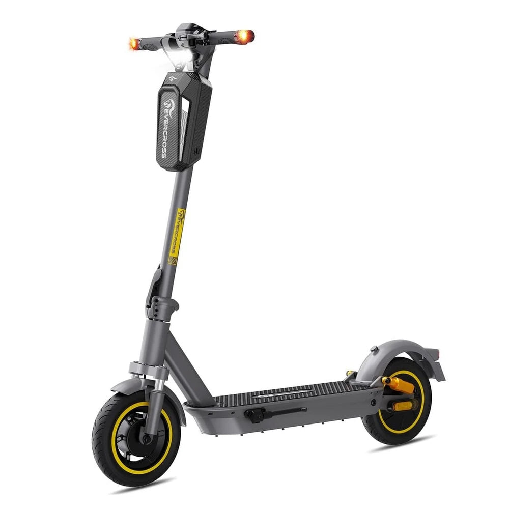 EVERCROSS TECH EV10S MAX E-Roller, 10 Zoll, 15,6 Ah, Grau