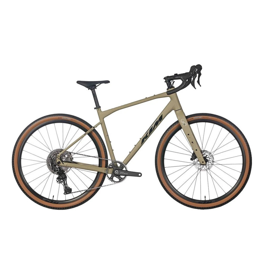KTM Gravelbike Gravelator 25 2026, 11-Gang Shimano CUES, grün