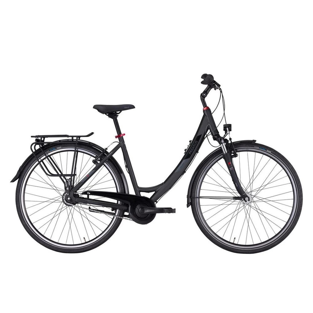 Pegasus Solero SL 7 Damen Cityrad, 7-Gang Shimano Nexus, schwarz, 2026
