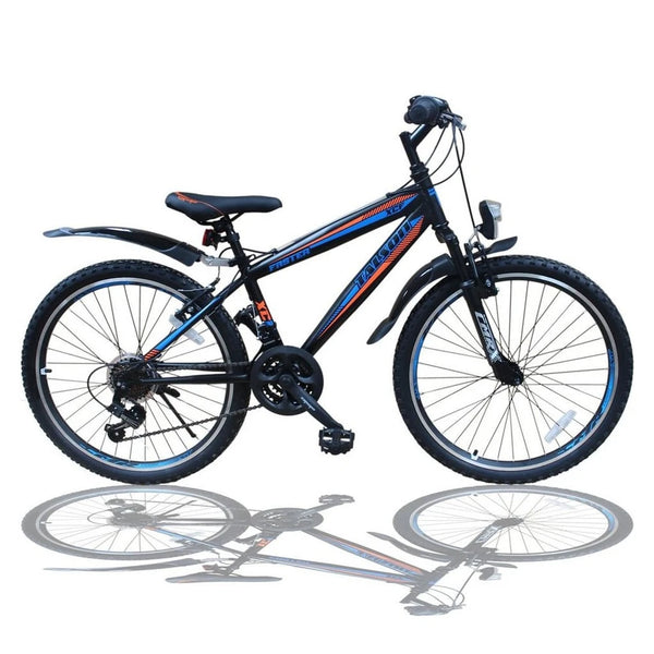 Talson Mountainbike 26 Zoll, 21 Gang Shimano, StVZO Beleuchtung, Gabelfederung