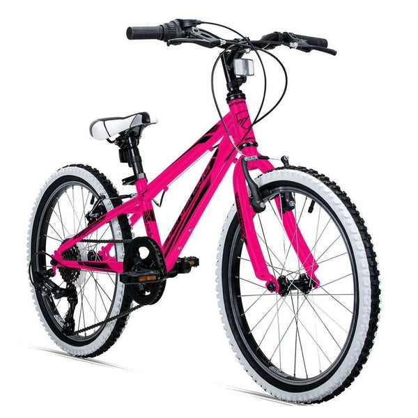 Bergsteiger Kinderfahrrad Kansas 20/24 Zoll, 6 Gang Shimano, V-Brakes