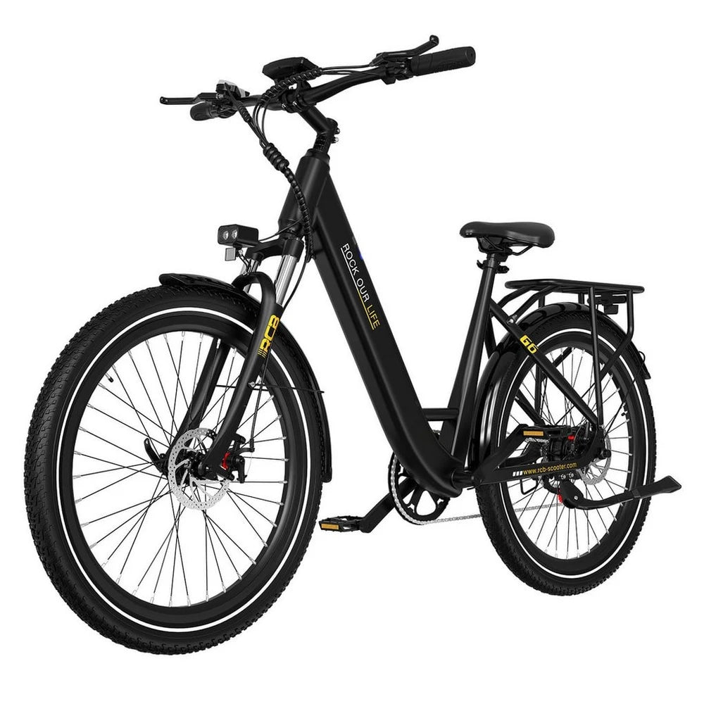 RCB E-Bike Pedelec G6, 27,5 Zoll, 13Ah, 60-100 km Reichweite, 7 Gang, Heckmotor
