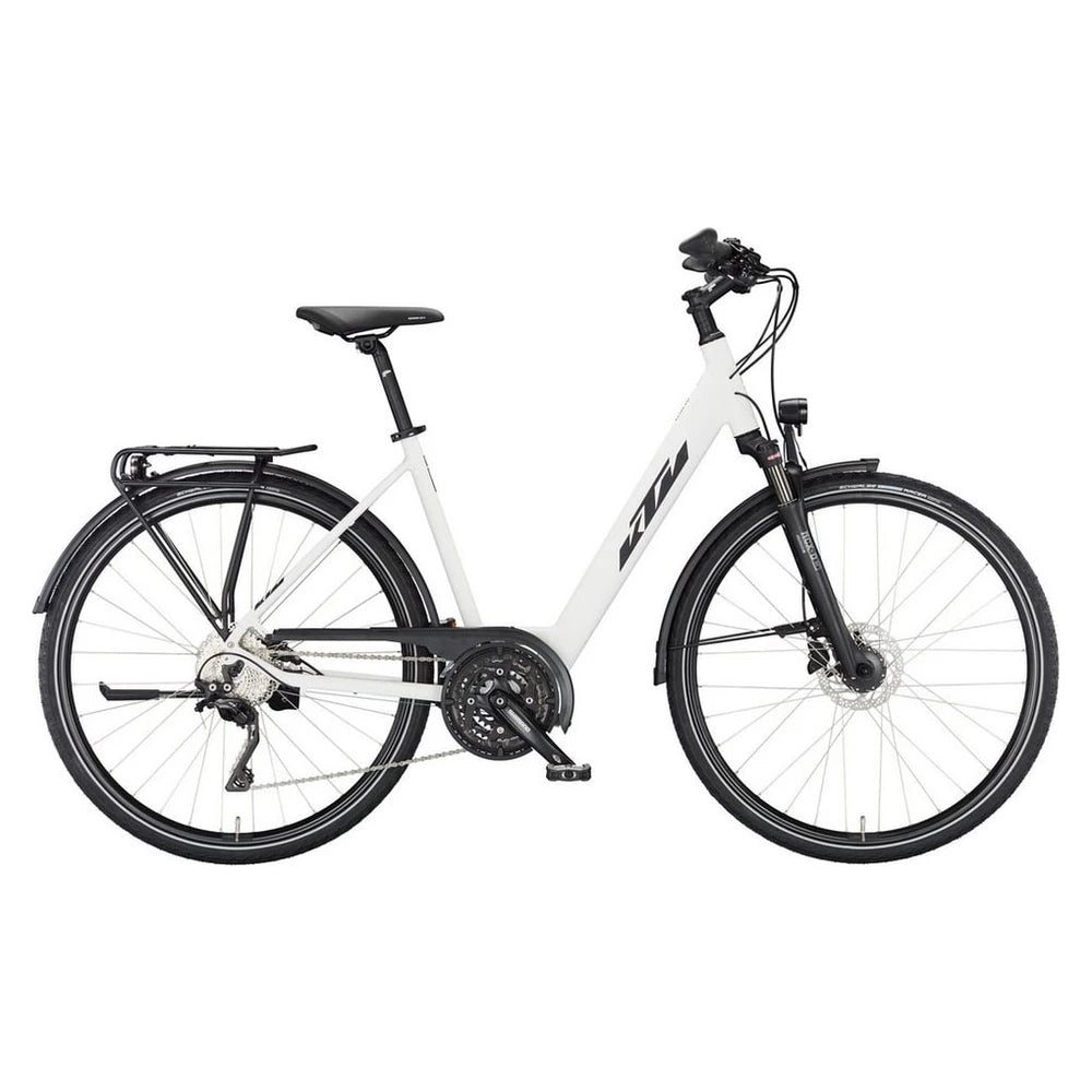 KTM Veneto Light Disc Damen weiß 2024, 30 Gang Shimano Deore XT