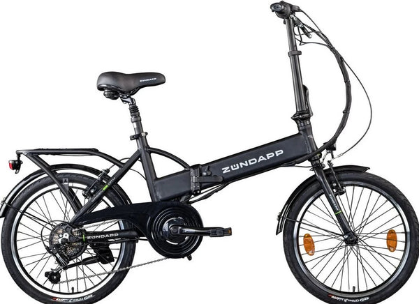 Zündapp E-Bike Faltrad Z101, 6 Gang, Heckmotor, 270 Wh, Pedelec