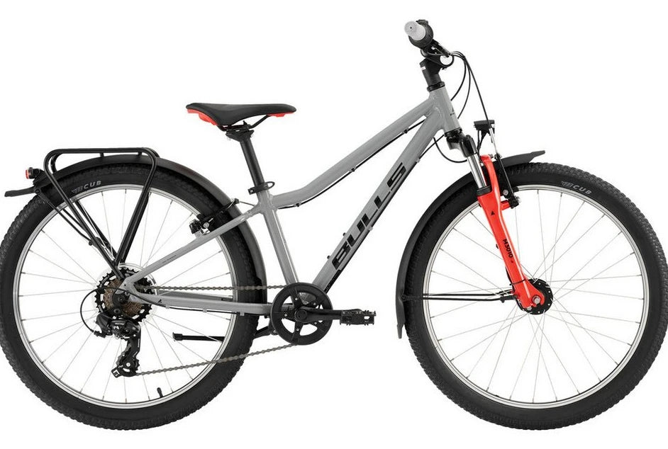 Bulls Kinderfahrrad Tokee Street 24, 7-Gang SHIMANO Tourney, grau 2026
