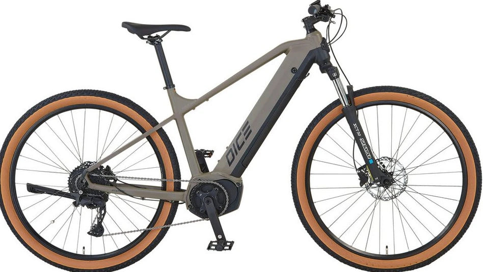 Prophete E-Bike Mountainbike Dice 3.0, 10 Gang, Mittelmotor, 540 Wh, 29 Zoll