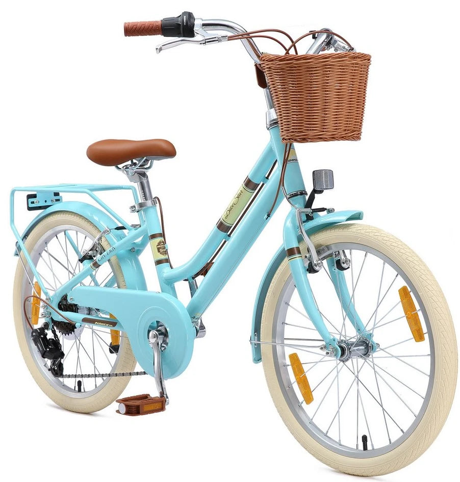 Bikestar Kinderfahrrad Cityrad 20 Zoll, Aluminium, 7 Gang, ab 6 Jahre