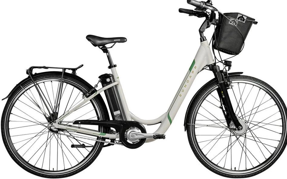 Zündapp E-Bike Cityrad Z510, 3 Gang, Nabenschaltung, Frontmotor, 531 Wh, 28 Zoll
