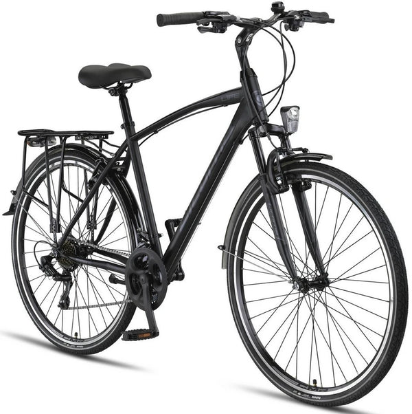 Licorne Bike Trekkingrad Life M-V-ATB, 28 Zoll, 21 Gang, Gabelfederung