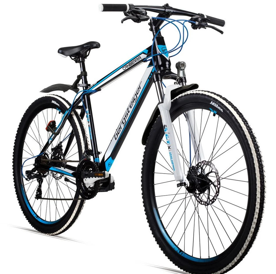 Bergsteiger Mountainbike Canberra, 26/29 Zoll, 21 Gang Shimano, Scheibenbremsen