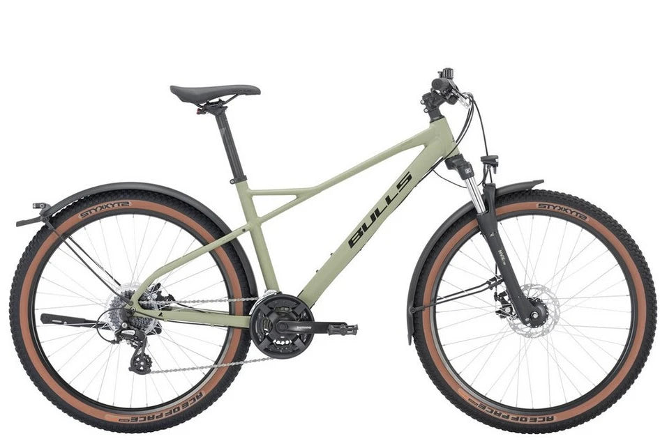 Bulls Mountainbike Sharptail Street 2 29'', grün, 24 Gang SHIMANO Altus