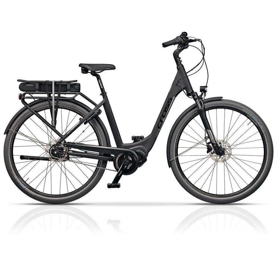 Airtracks E-Bike Cityrad 28 Zoll Damen, SHIMANO STEPS E-5000, 7 Gang