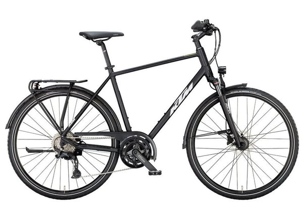 KTM Veneto Light Disc Herren Trekkingrad, 20-Gang Shimano, schwarz 2025