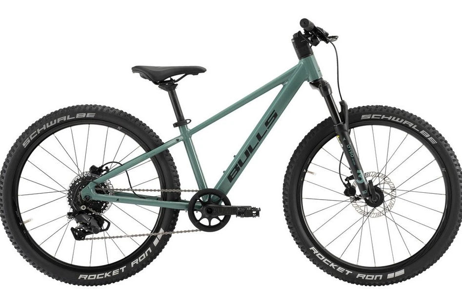 Bulls Kinderfahrrad Tokee Disc 24'', 9-Gang, grün, SHIMANO Cues RD-U4010