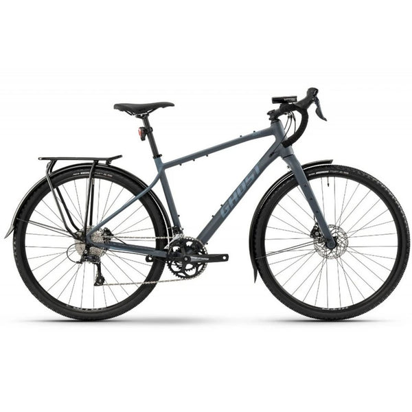 Ghost Mountainbike Asket EQ Gravelbike, dunkelgrau/blau, Aluminiumrahmen