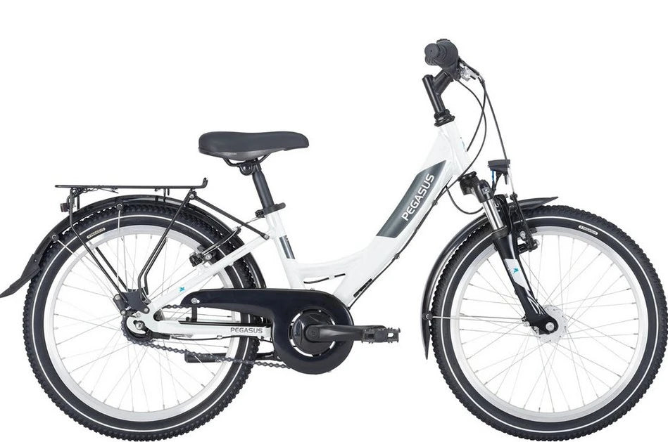 Pegasus Avanti 20'' Kinderfahrrad, 7 Gang, Nabenschaltung, weiß 2025