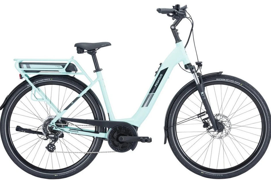 Pegasus Solero E8 Plus 500 Wh Damen E-Bike 2024, 8-Gang SHIMANO, Bosch Motor