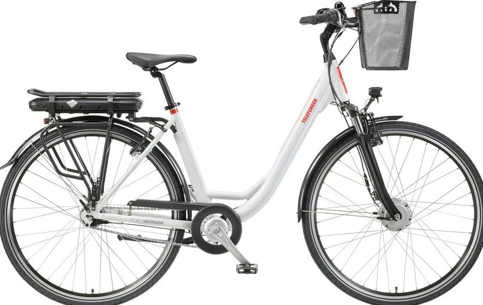 Telefunken E-Bike RC657, 7-Gang Shimano Nexus, 536,5 Wh, Frontmotor
