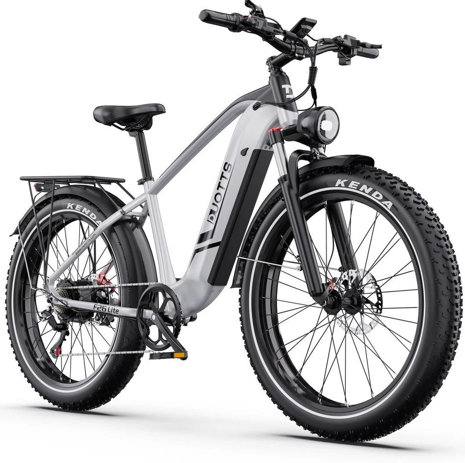 DUOTTS E-Bike Cityrad F26lite, 48V 864Wh, 7 Gang Shimano, 100km Reichweite