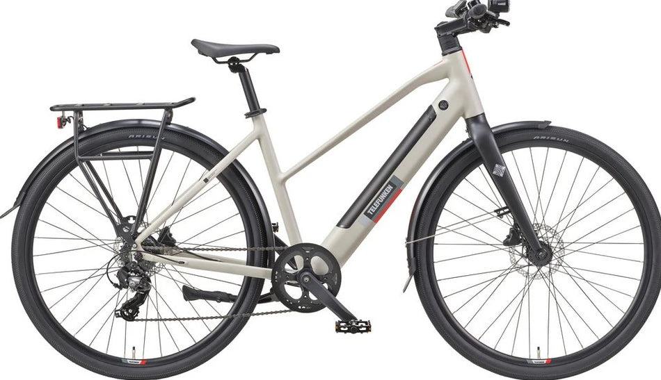 Telefunken E-Bike Cityrad UH210 Damen, 7 Gang Shimano, Heckmotor, 417,6 Wh