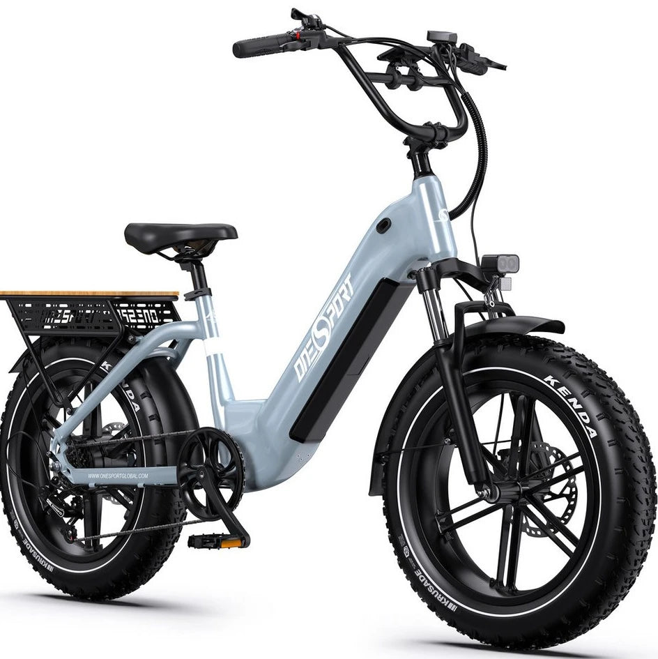 Onesport E-Bike Cityrad 20", 864Wh, 48V 18Ah, Kettenschaltung, Heckmotor