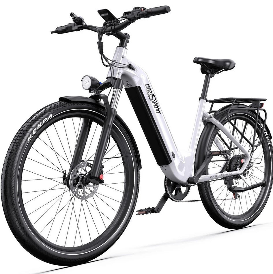 Onesport E-Bike Cityrad 28 Zoll, 18.2AH, 36V, 655WH, 7 Gang Shimano, Heckmotor
