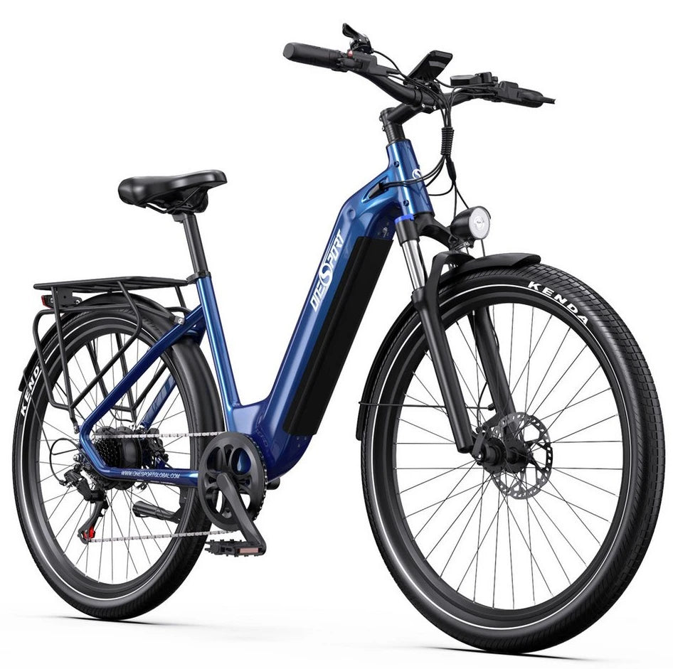 Onesport E-Bike Cityrad, 28 Zoll, 18.2AH, 36V, 655WH, 7 Gang Shimano